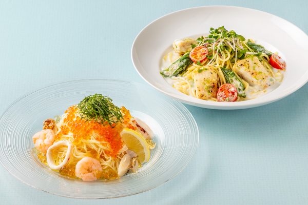 二種類の魚介のパスタ。Mare Cucinaが贈る「夏の新作」