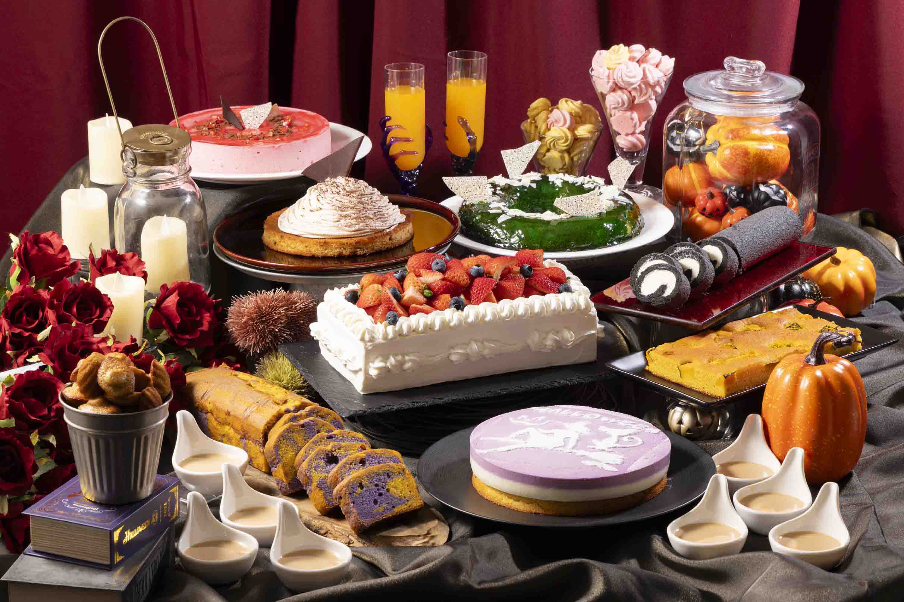 【ハロウィン・ヴィランズ・サロン】イクスピアリ4F・スイーツビュッフェ「Salon de Sweets」、ハロウィンフェア開催（9月17日～10月31日）