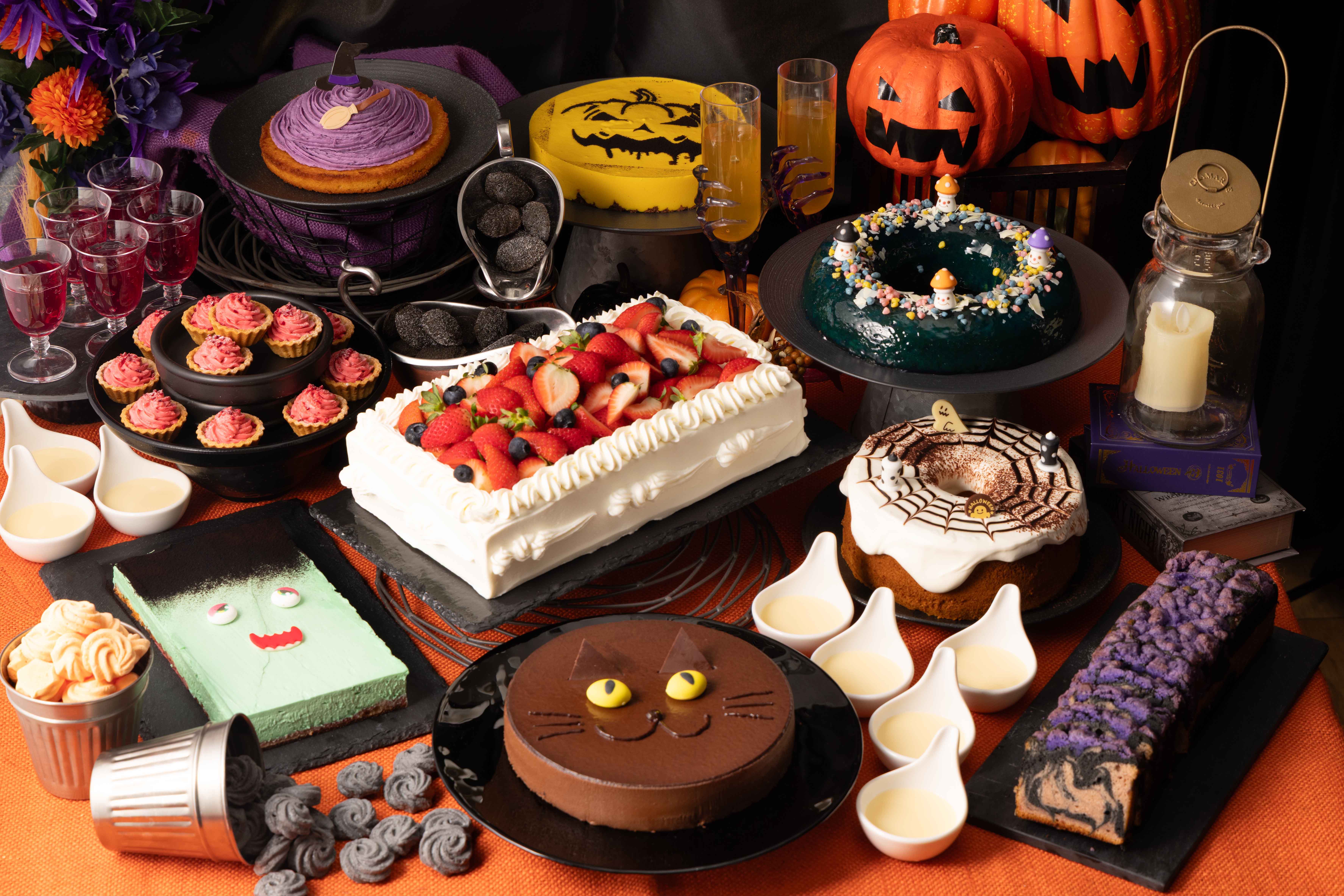 【Halloween Trick or Sweet!】イクスピアリ4F・スイーツビュッフェ「Salon de Sweets」、ハロウィンフェア開催！（9月15日～10月31日）