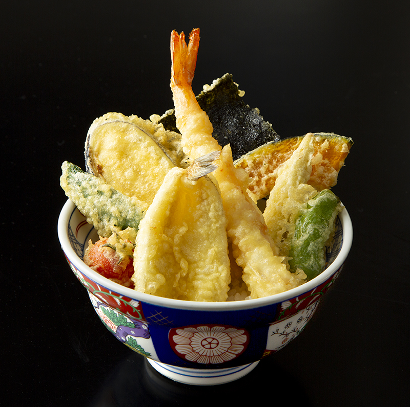 5月28日より発売！夏の季節天丼「 大海老と鱚、夏野菜の天丼」