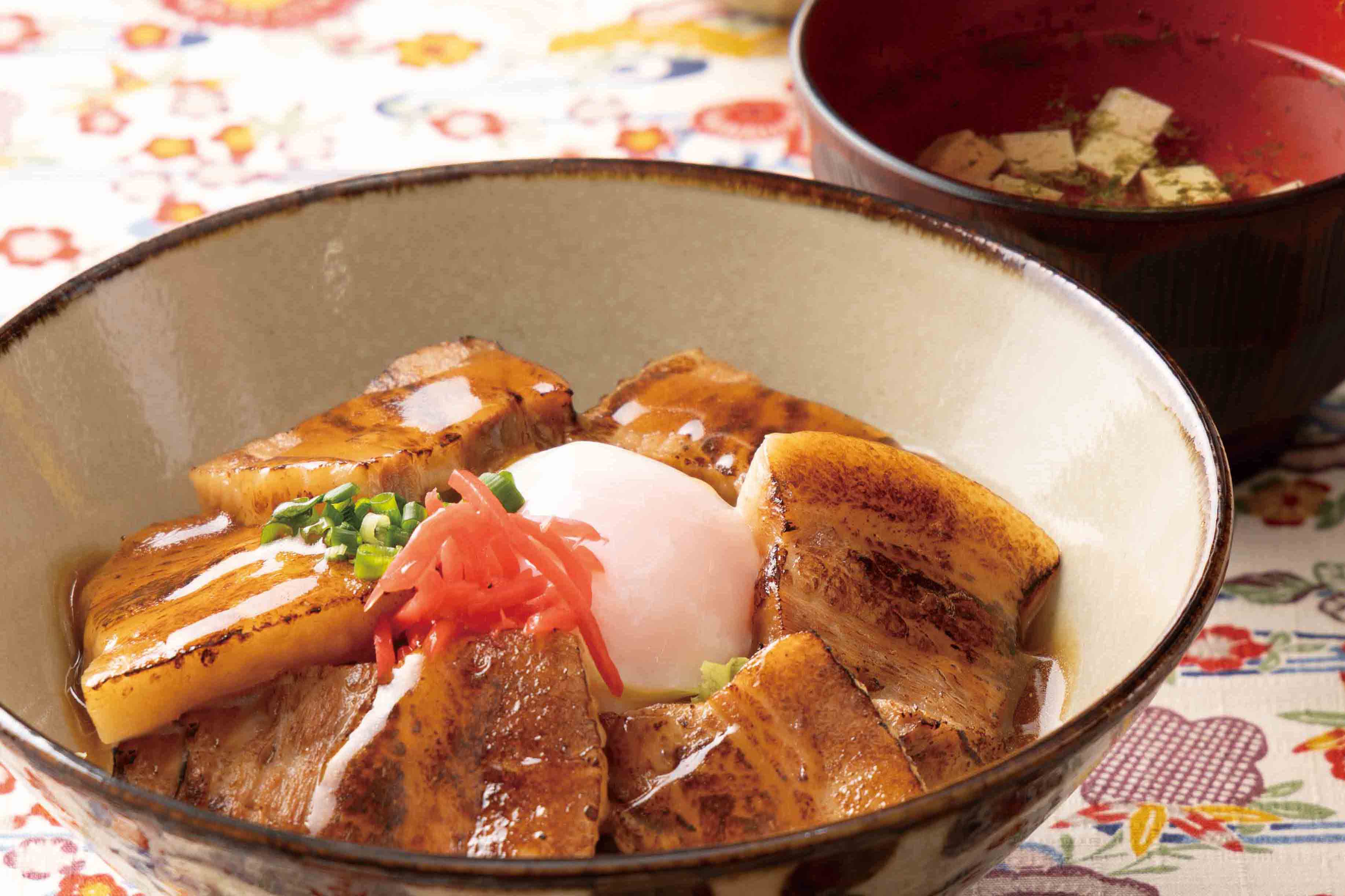 【数量限定】あぐー豚の炙りラフテー丼定食