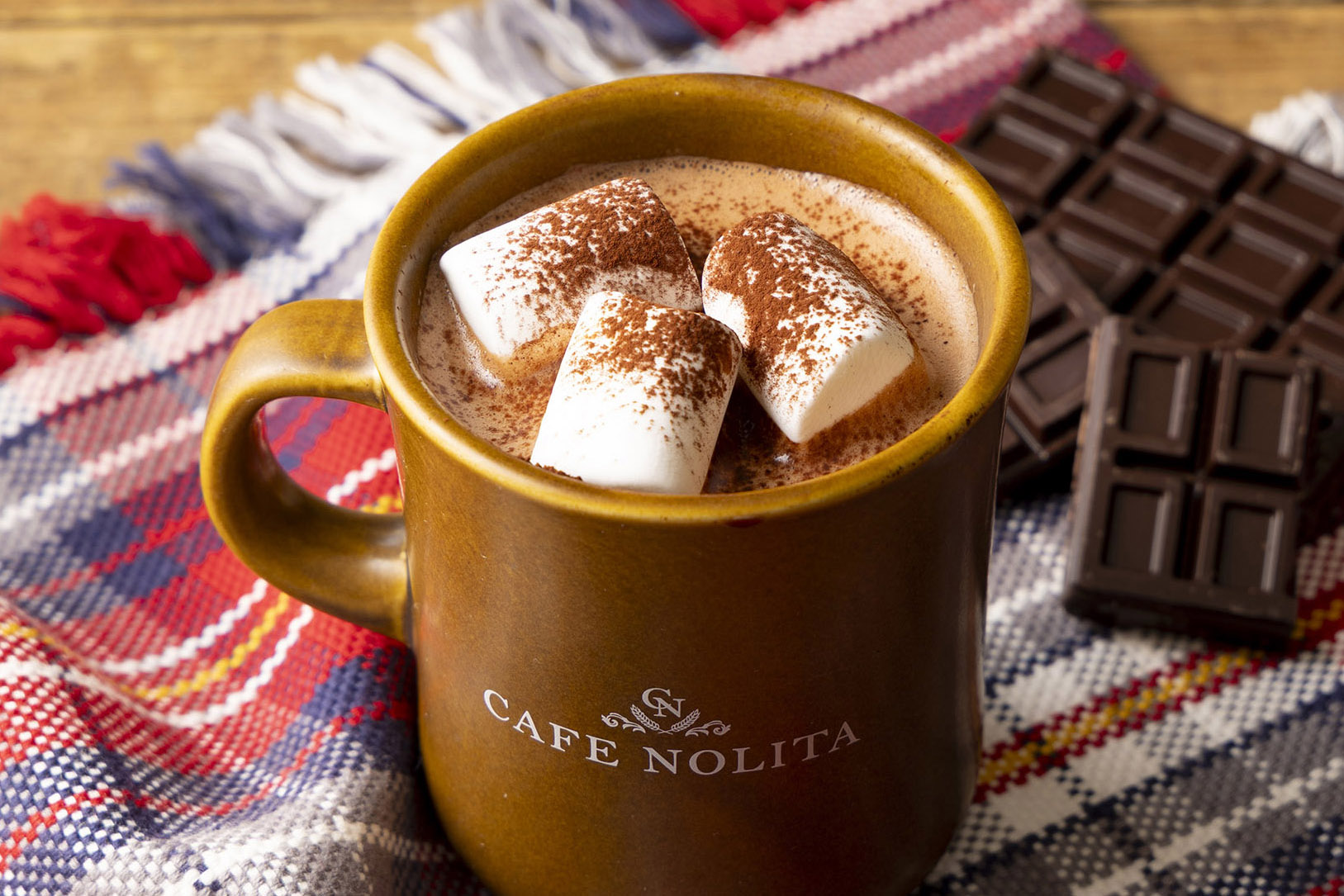 【NEW】ほっと一息。心温まる冬のカフェタイム～マシュマロホットチョコレート新登場～