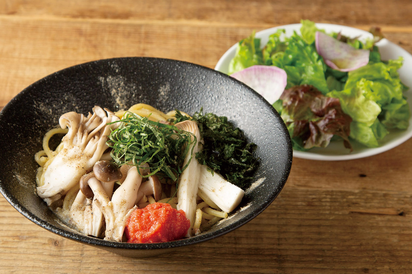 【NEW】煮干しの香りに明太子が溶け合う、和パスタが新登場！