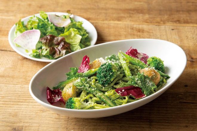 【NEW】夏野菜を味わうグリーンジェノベーゼ