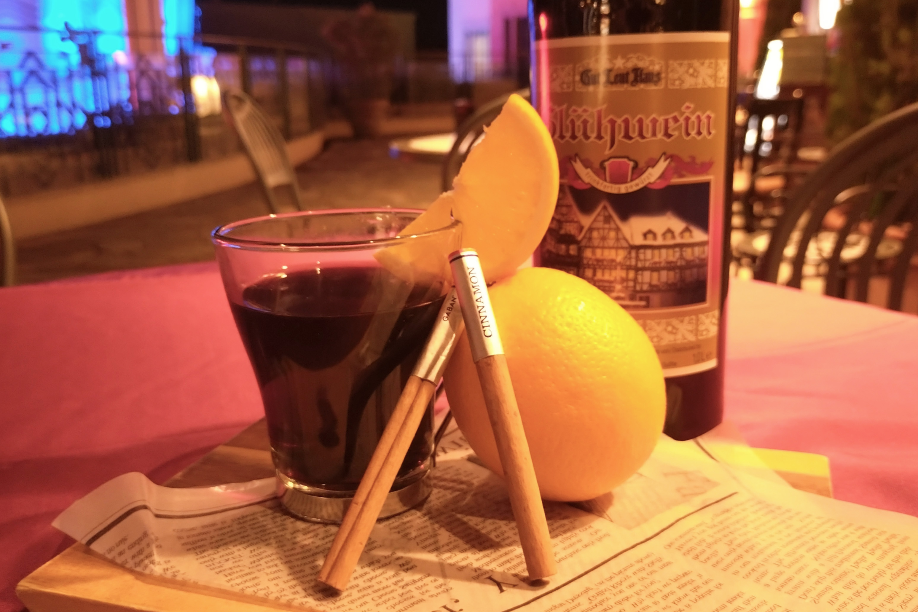 【冬季限定】心もほどける、シナモン香るホットワイン